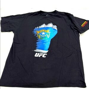 UFC Black T-Shirt with Nevada battle board logo XXL great condition!